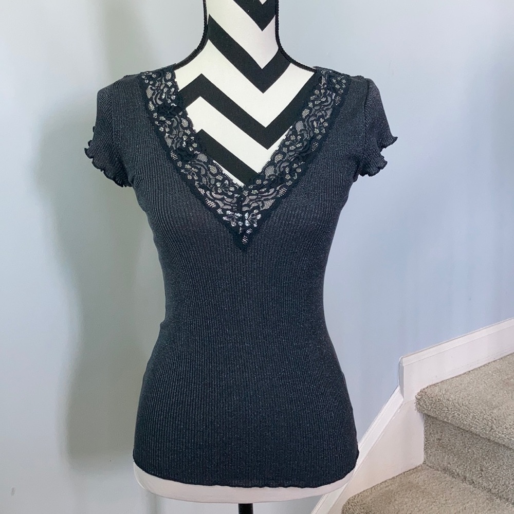 Liu Jo Short Sleeve Top - Picture 1 of 6